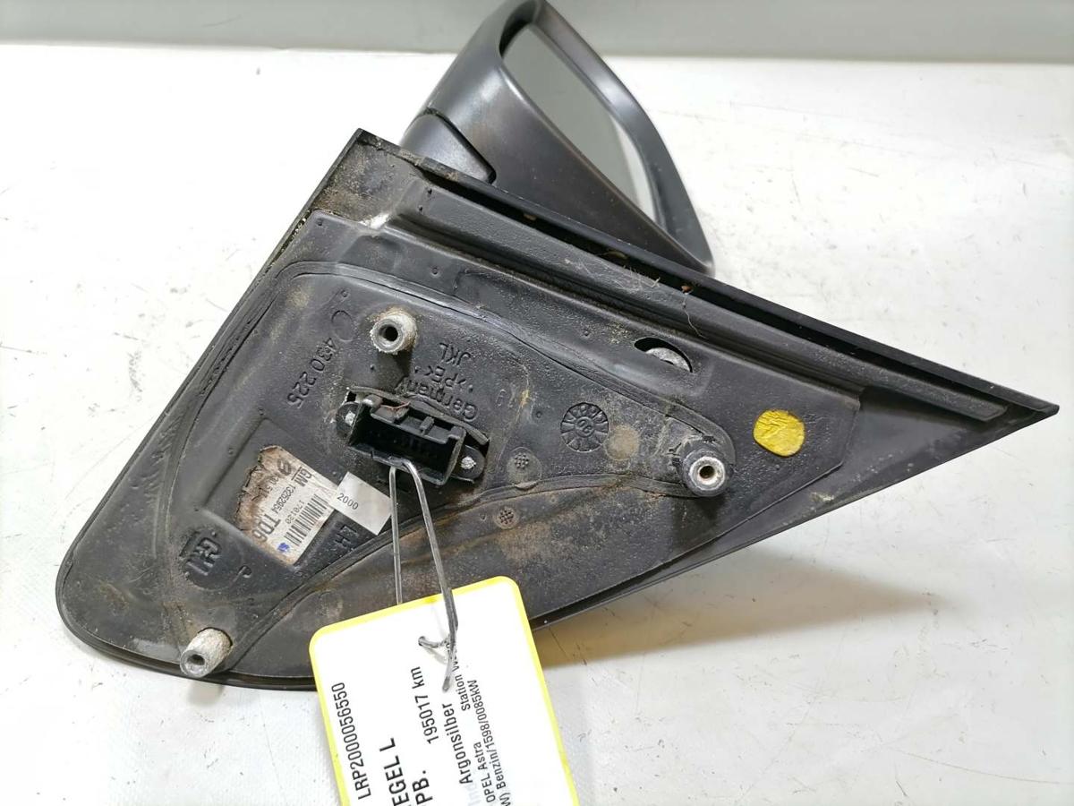 Opel Astra H original Außenspiegel links Z176 Argonsilber elektrisch anklappbar Bj.2009